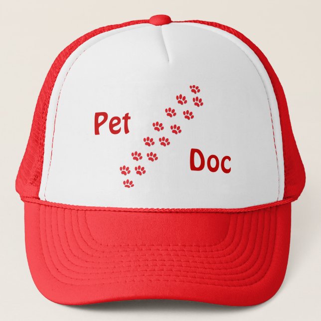Casquette Pâtes de chat (Devant)