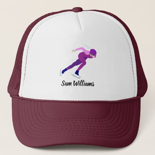 Casquette Patinage de vitesse (Devant)