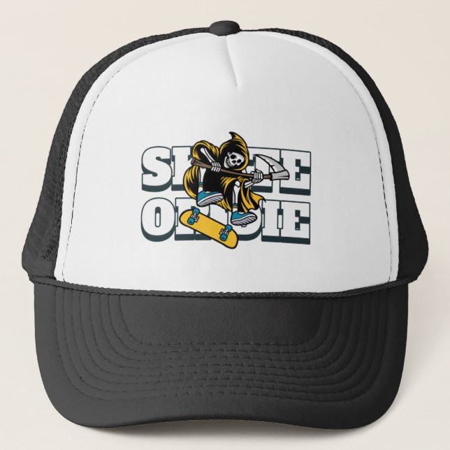 Casquette Patinage Ou Mourir (Devant)