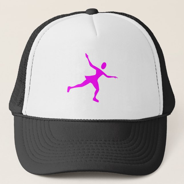 Casquette Patinage sur glace - Magenta (Devant)