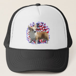 Casquette Patriote de corgi de Gallois de Pembroke