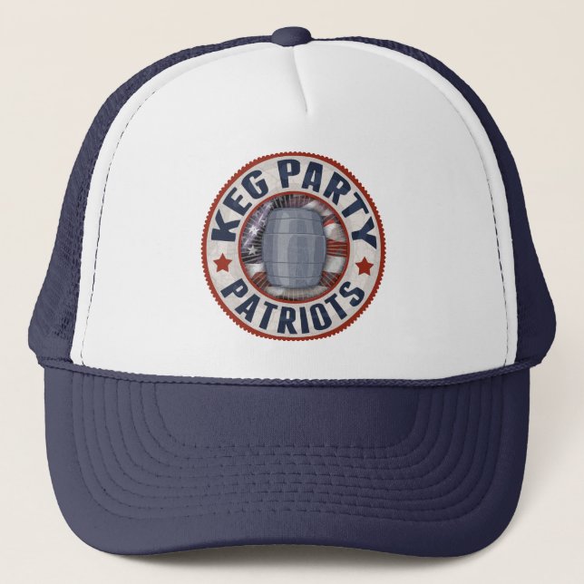 Casquette Patriotes de partie de barillet II (Devant)