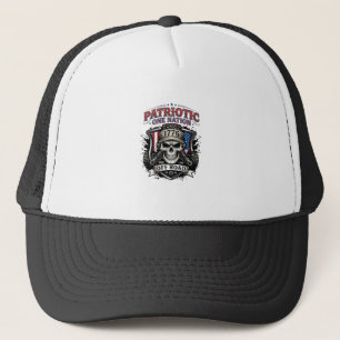 Casquette Patriotique 1776 Hors Route Crâne Monster Truck Lo