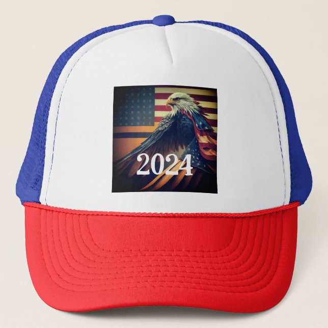 Casquette Patriotique 2024 Cap de l'Aigle (Devant)