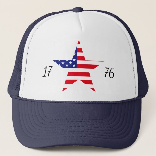 Casquette Patriotique américain (Devant)