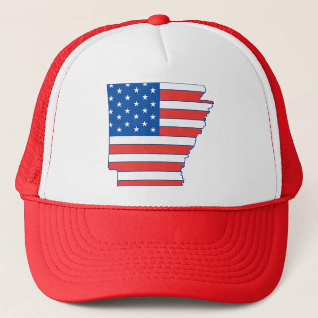 Casquette patriotique de l'Arkansas (Devant)