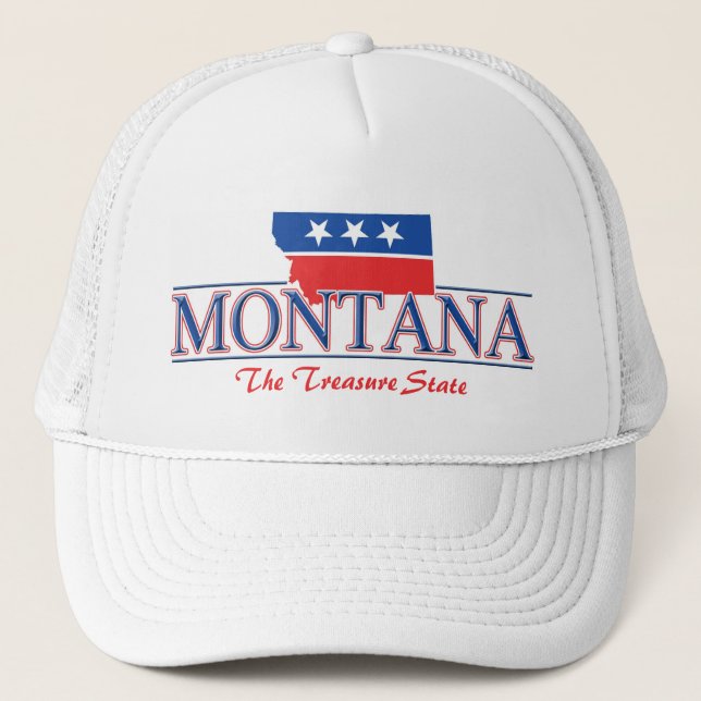 Casquette patriotique du Montana (Devant)