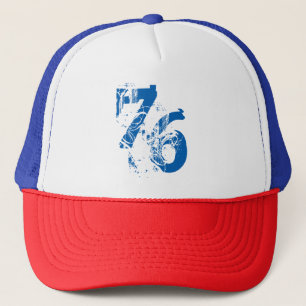 Casquette patriotique numéro-76 rouge blanc bleu USA Amériqu