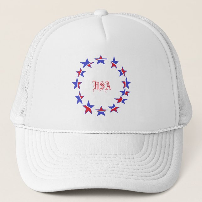 Casquette patriotique sportif (Devant)