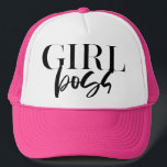 Casquette Patron Premium pour fille | Texte noir moderne Ult<br><div class="desc">GIRL BOSS - moderne, ludique, tendance et puissant ***Pour des articles de papeterie, de publicité ou de merchandising zazzle supplémentaires pour correspondre à cet article, veuillez nous contacter par l'intermédiaire du contact designer sur notre page d'accueil zazzle.</div>