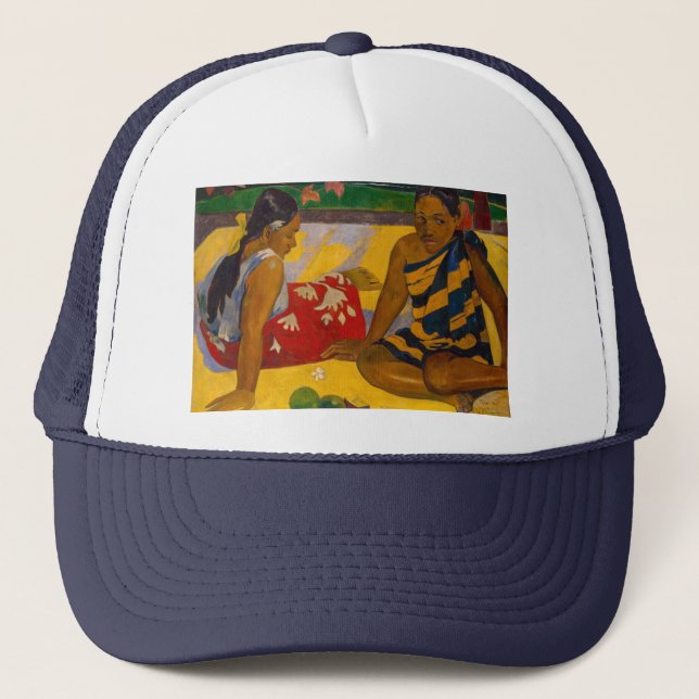 Casquette Paul Gauguin - Parau Api / Quoi de neuf ? (Devant)