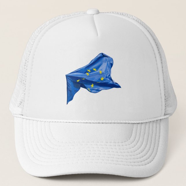 Casquette pavillon européen (Devant)