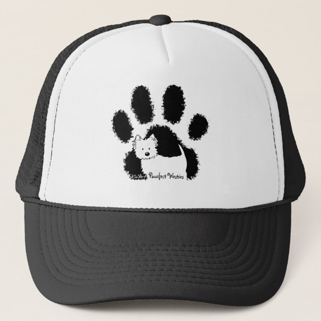 Casquette Pawfect Westie (Devant)