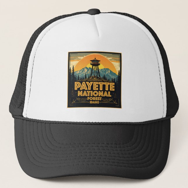 Casquette Payette Forêt Nationale Idaho (Devant)