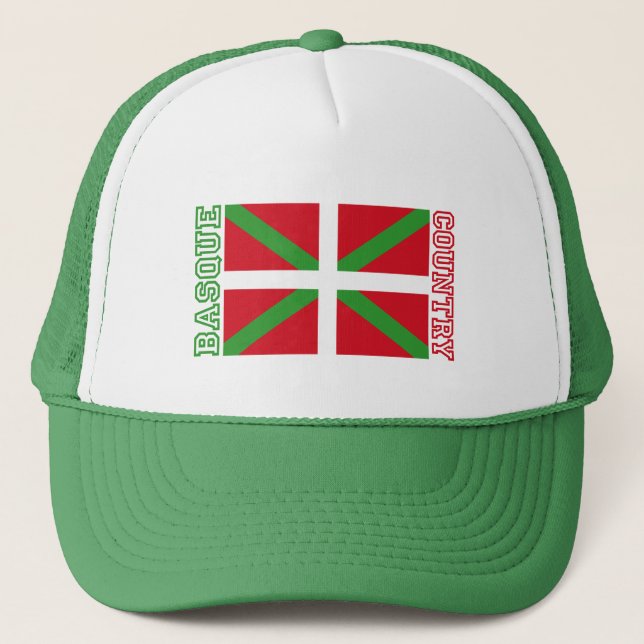Casquette Pays et ikurriña Basques, (Devant)