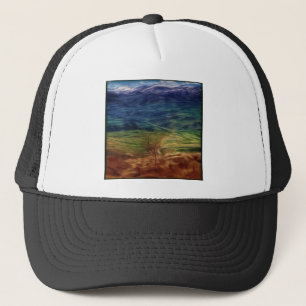 Casquette Paysage arc-en-ciel