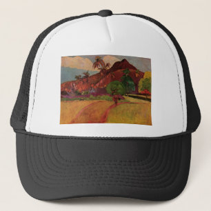 Casquette Paysage tahitien de Paul Gauguin (1893)