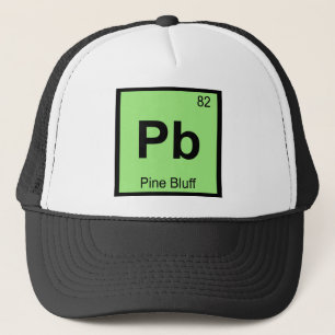 Casquette Pb - Pine Bluff Arkansas Chimie Tableau Périodique