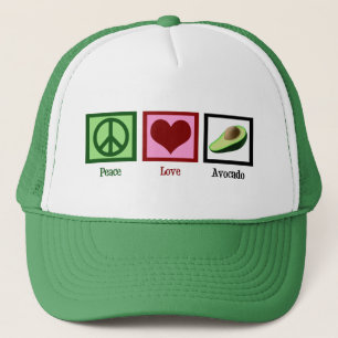 Casquette Peace Love avocat