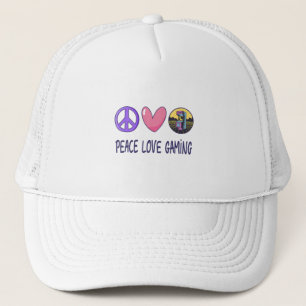 Casquette Peace Love Gaming