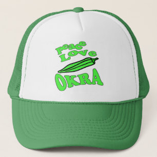 Casquette Peace Love Okra