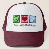 Peace Love Phlebotomy mignon Phlebotomiste