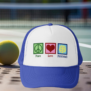 Casquette Peace Love Pickleball