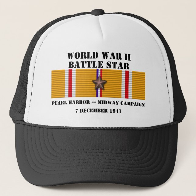 Casquette Pearl Harbour / Midway (Devant)