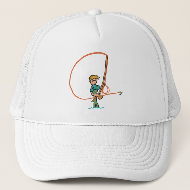 Casquette Pêche à la mouche (Devant)