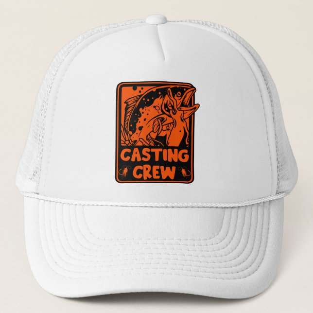 Casquette Pêche à la mouche en Alaska (Devant)