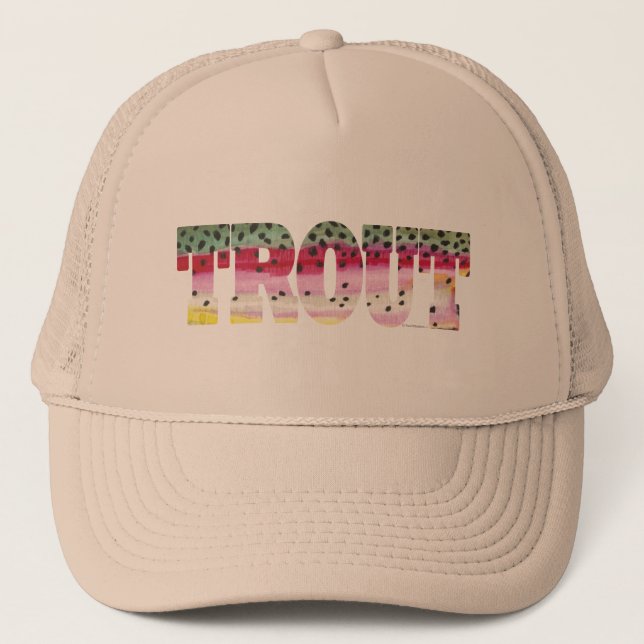 Casquette Pêche à la truite (Devant)