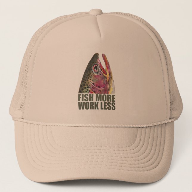 Casquette Pêche à la truite plus (Devant)