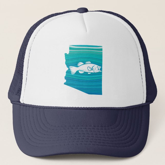 Casquette Pêche à la vague de l'Arizona (Devant)