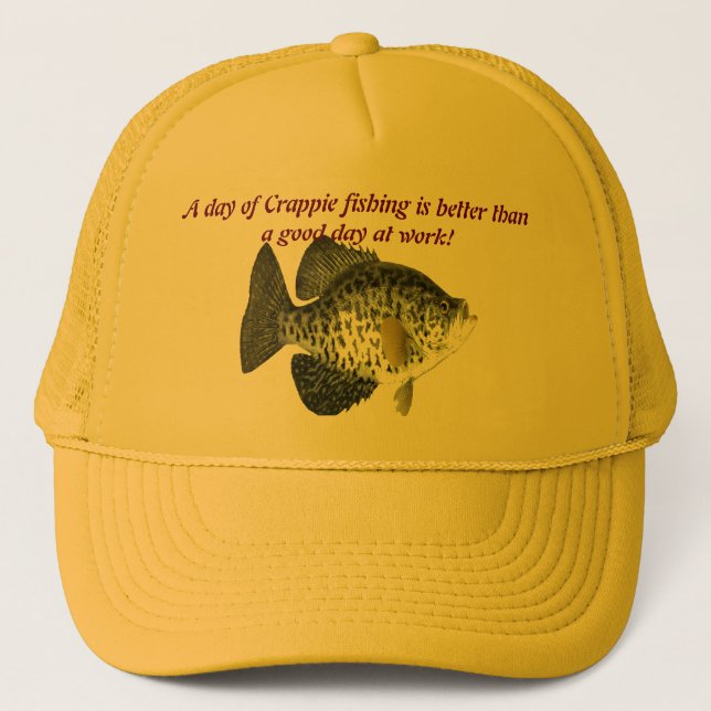 Casquette Pêche de crapet (Devant)