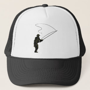Casquette Pêche de mouche dans les échassiers