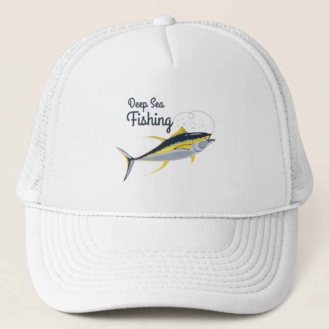 Casquette Pêche en mer profonde (Devant)