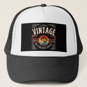 Casquette PÊCHE vintage ÉDITION LIMITÉE