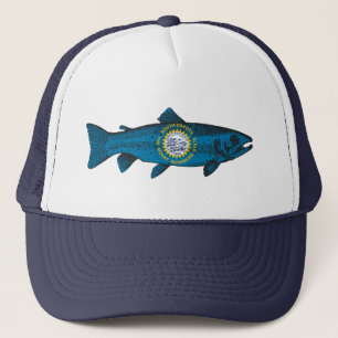Casquette Pêcher la truite du Dakota du Sud