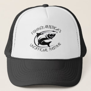Casquette Pêcher le passe-temps non officiel de l'Amérique