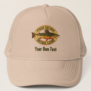 Casquette Pêcheur à la mouche de Brook Trout