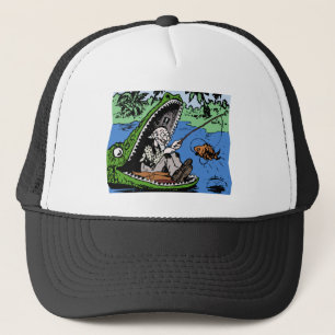 Casquette Pêcheur dans un Gator