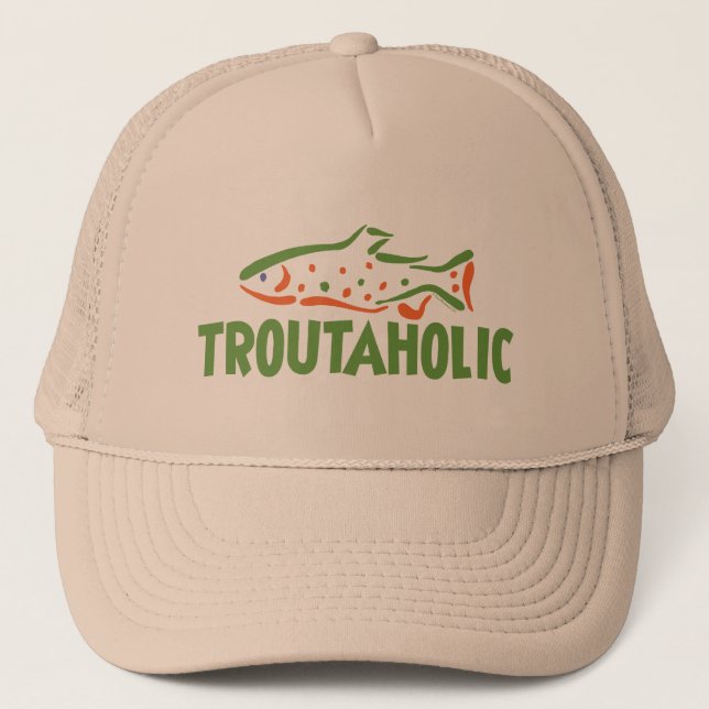 Casquette Pêcheur de truites (Devant)
