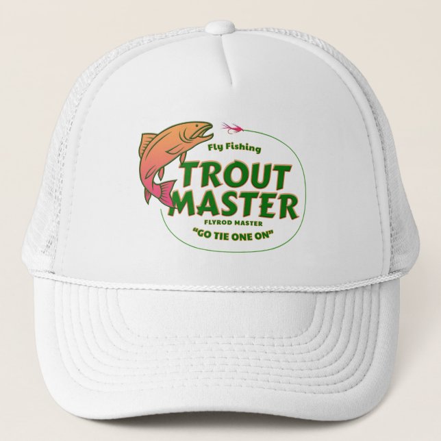 Casquette Pêcheur Truite Maître (Devant)