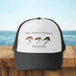 Casquette Pêcheurs moyens FlyFishing Truite mouches