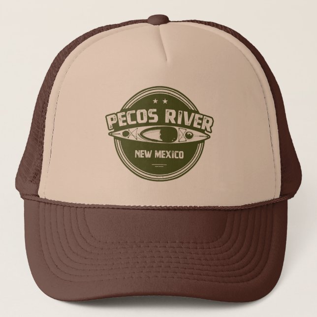 Casquette Pecos River Nouveau Mexique Kayak (Devant)
