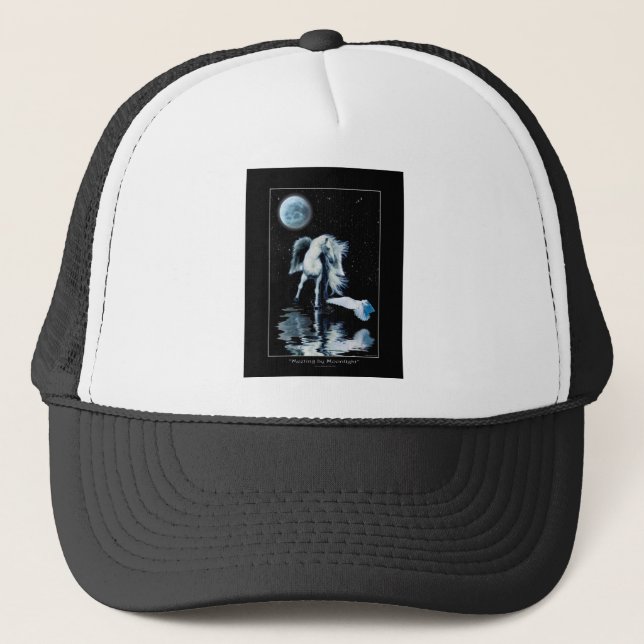 Casquette PEGASUS et collection BLANCHE de RAVEN (Devant)