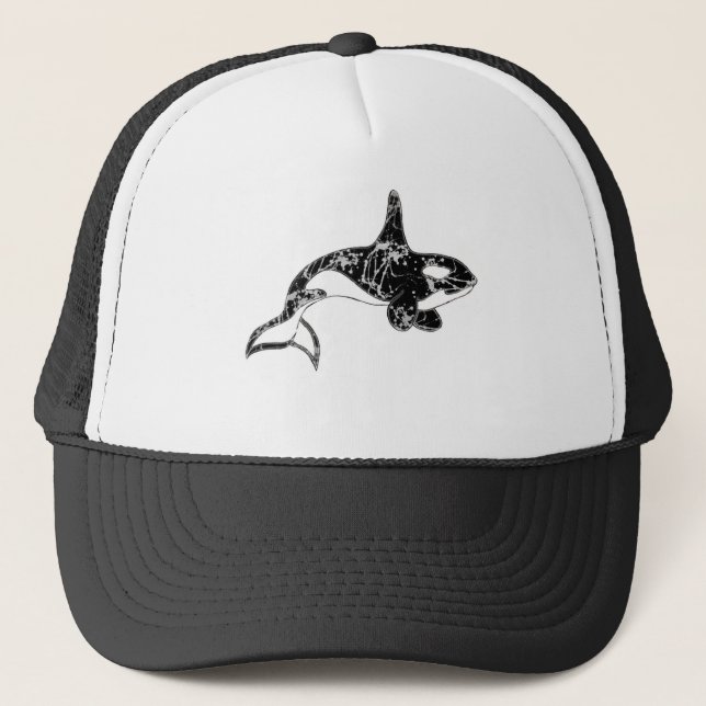 Casquette Peignez l'art d'orque d'éclaboussure (Devant)