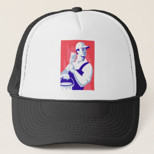 Casquette Peintre avec le pinceau