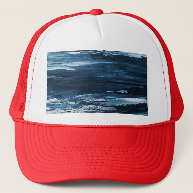 Casquette peinture au sel de mer (Devant)