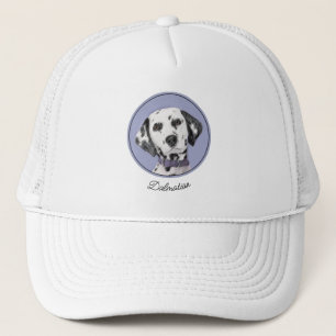 Casquette Peinture Dalmatienne - Cute Original Chien Art